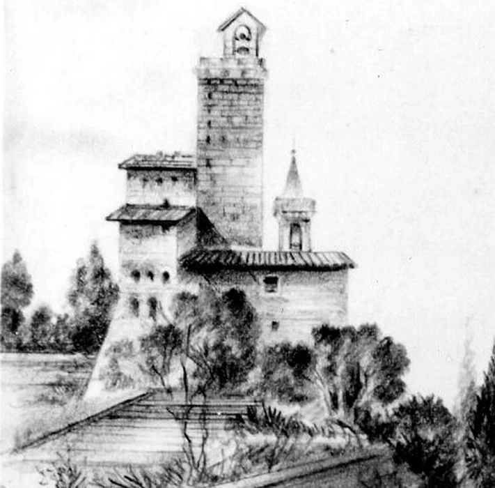 Paesaggio - Galleria d’Arte Moderna e della Resistenza, Empoli, dettaglio